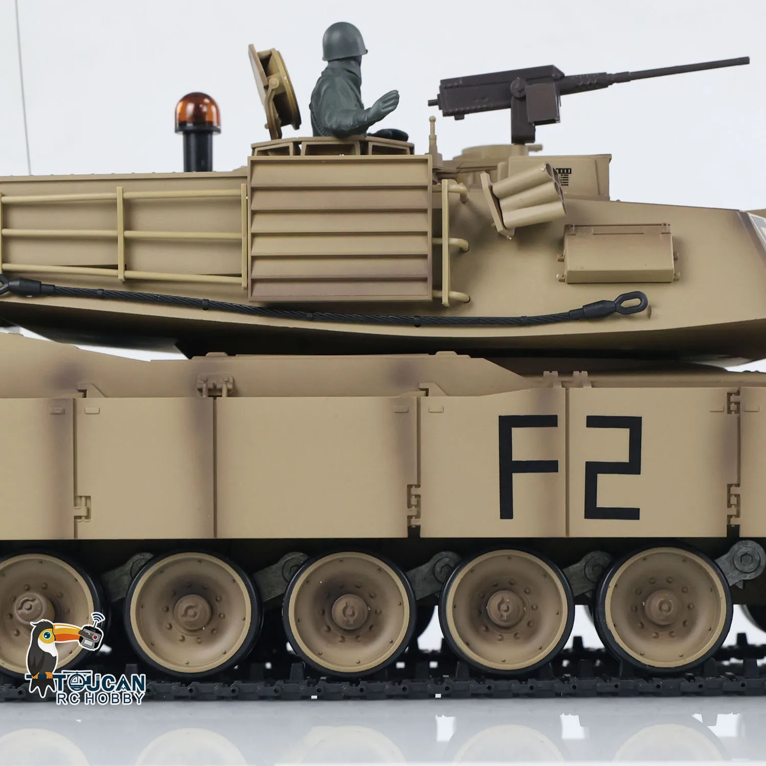 Heng Long 1/16 Scale RC Tank 3918 M1A2 Abrams RTR Model 2.4Ghz 7.0 Plastic Version Remote Control Tank Toys TH17788 5