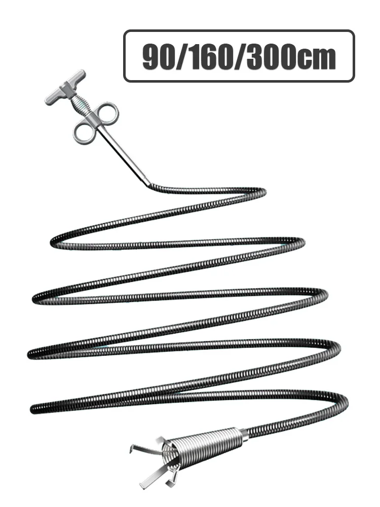 Déboucheur De Tuyau Dégout 60/90/160 Mm Serpent Ressort Tuyau Outil De  Dragage Pour Salle De Bain Cuisine Cheveux Égout Évier Outils De Nettoyage  De Pipeline Outils De Nettoyage Ménagers Du 3,48 €