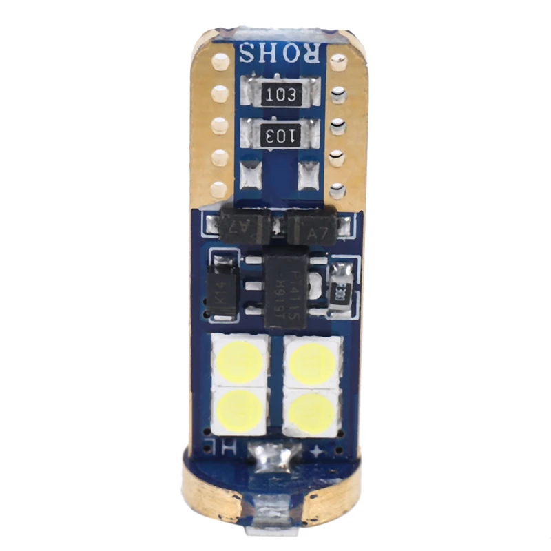 T10 168 Led ڵ  4Pcs 194 W5W 12-Smd 3030 Ĩ Led  Canbus ڵ ׸     ȣ L