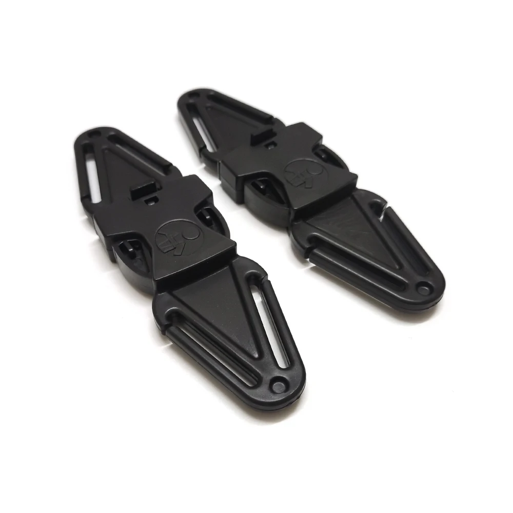 Universal Children Clip Buckle Latch Safety Seats Chair Straps Belt Harness Knots Baby Child Kids Safe Lock Automobile Black