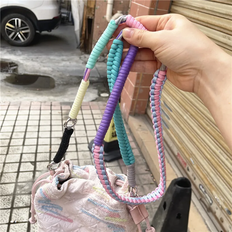 Handmade Crossbody Shoulder Strap with Exquisite Lanyard Design