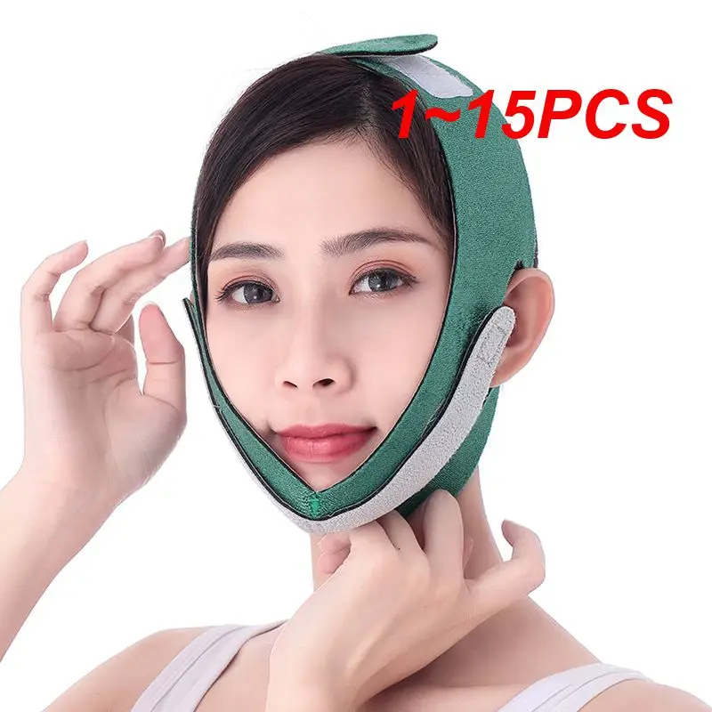 

1~15PCS Face Slim V-Line Lift Up Belt Women Slimming Chin Cheek Slim Lift Up Mask V Face Line Belt Anti Wrinkle Strap Band