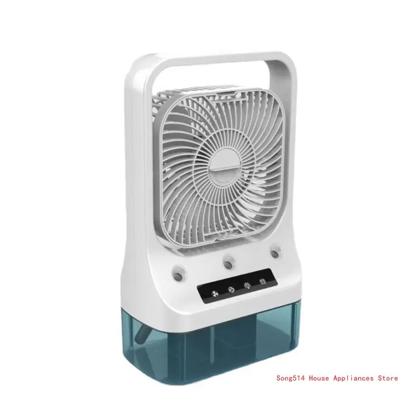 

Portable Air Conditioners Desktop Fan 3 Speed Air Cooling Fan Humidifier 95AC