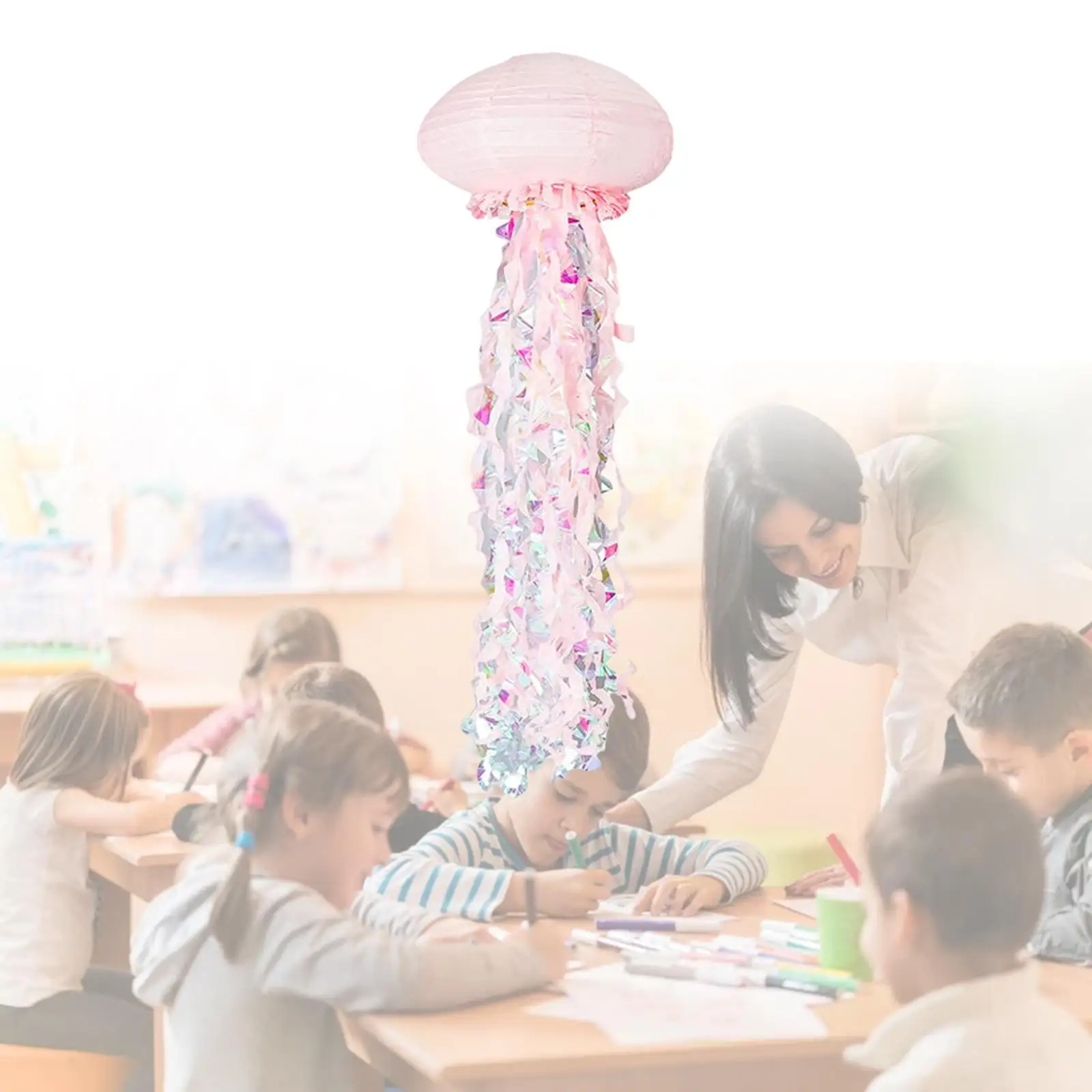 Lanterne Meduse LED Colorate Per Decorare - Per Feste A Tema Oceano E Natale - Foto 10