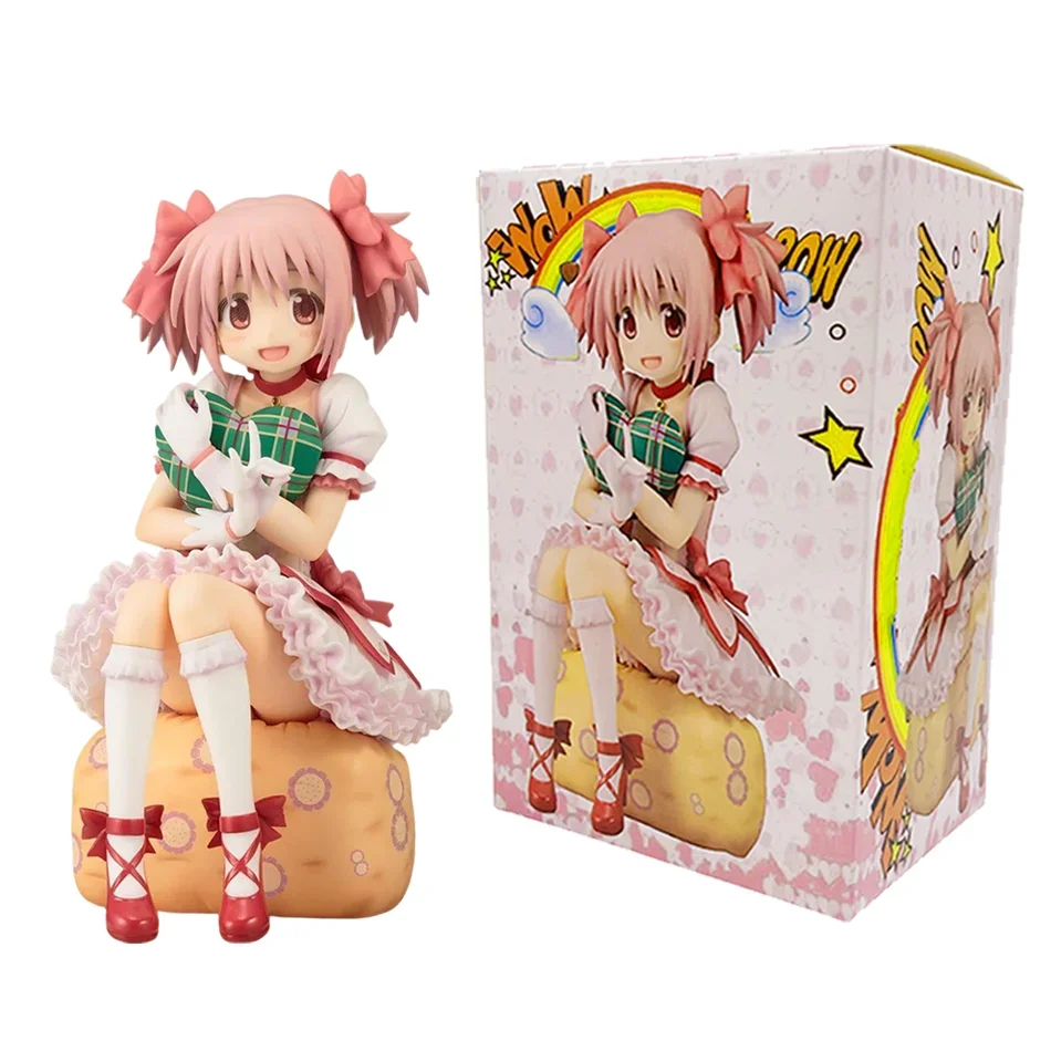 Anime Magical Girl Figurine: Adorable Madoka & Homura Collectible Statue