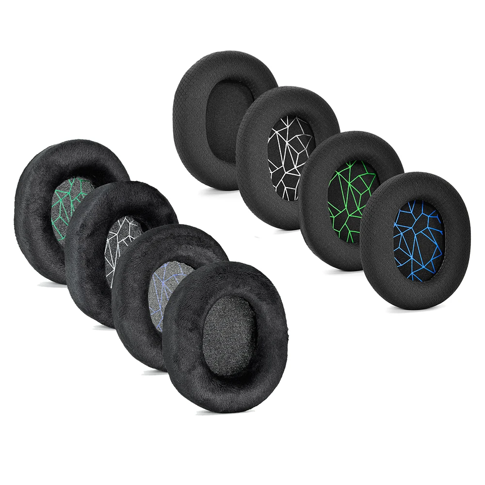 Fabric Earpads Cushion Earmuffs for Wireless Gaming Headset
