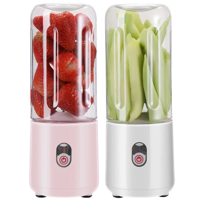 500ml Portable Juicer Cup USB Powered Portable Blender Fruit Shakes Juicer Mixer Automatic Small Electric Juicer 2