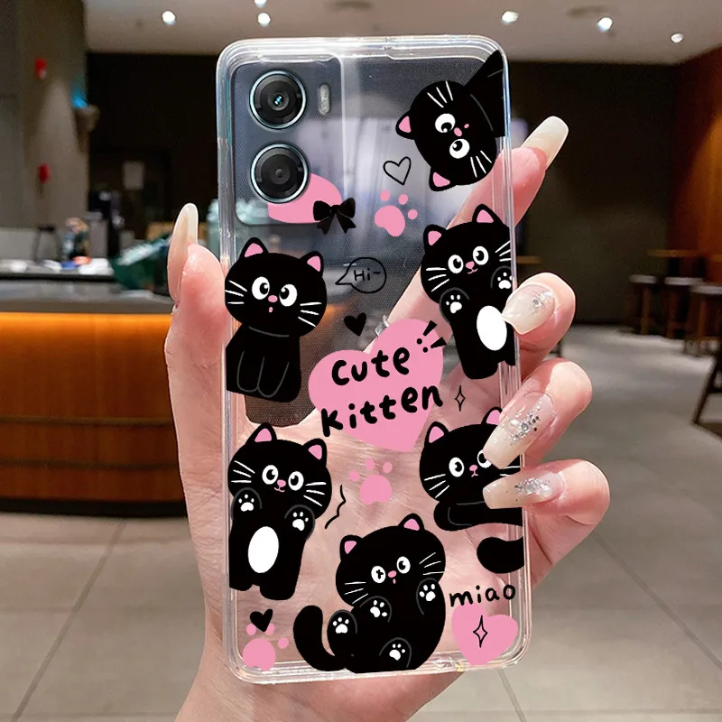 Fashion Butterfly Flower Phone Case - Soft TPU Silicone Back Bumper Etui