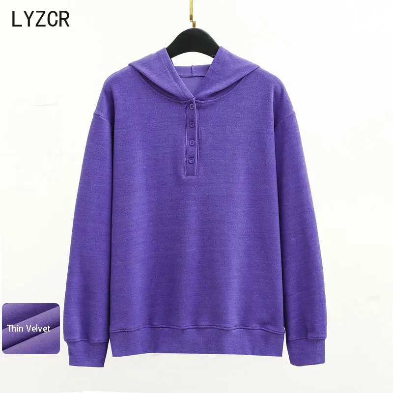 

Autumn Winter Fleece Sweatshirts Women Loose Basic Hoodies Sweatshirts for Women Black Hoodies Women Overzise Sweatshirt