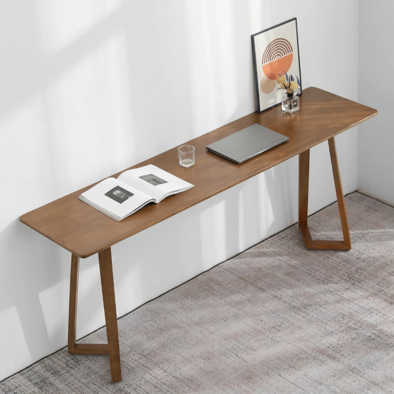 

Elegant Designer Computer Desk Office Wood Workbench Computer Desk Room Nordic Escritorios De Ordenador Furniture Home