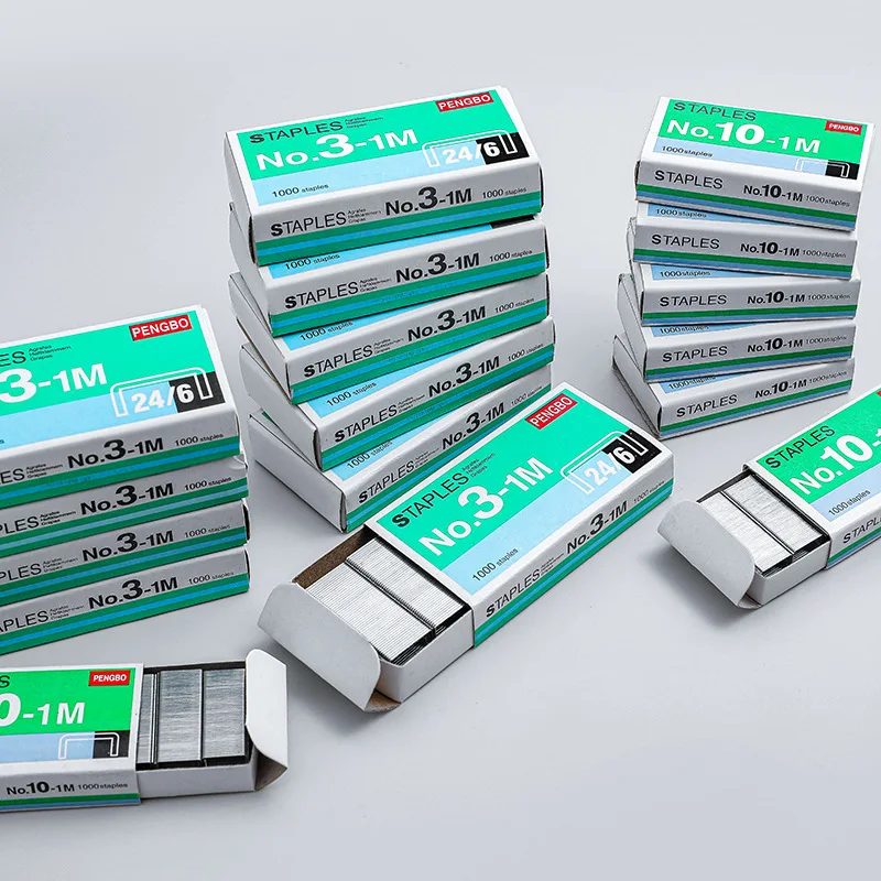 Stapler Pin 5000 PCS/5box Staples Office Stationery No.10 Binding Supplies