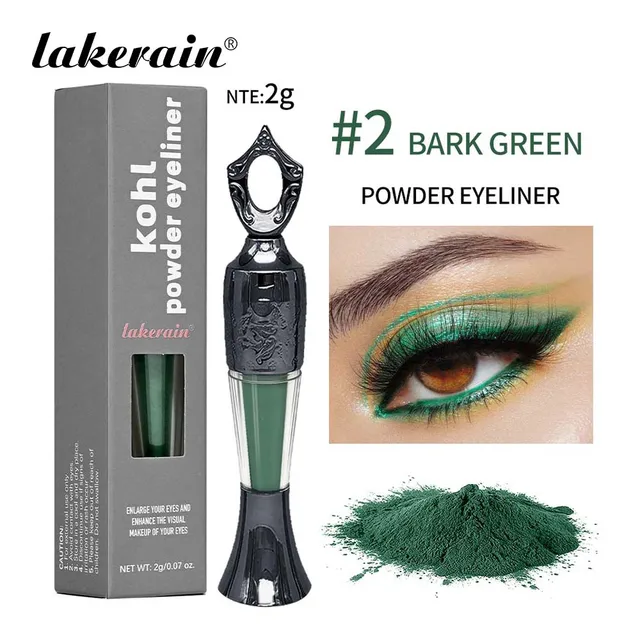 Kohl Powder Eye Liner Powder Eyeliner Eyeliner Handmade Natural Eyeliner in Powder Blendable Intense Color Long-Lasting Eyeliner 1