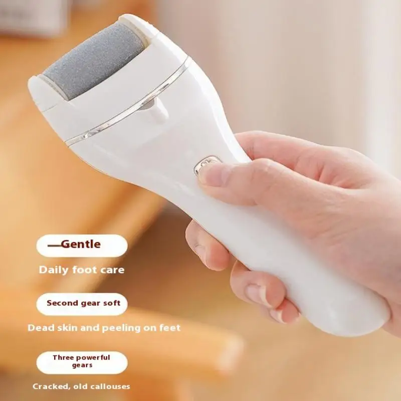 Electric Foot Callus Remover Waterproof Pedicure Scrubber Tool_voghion.com