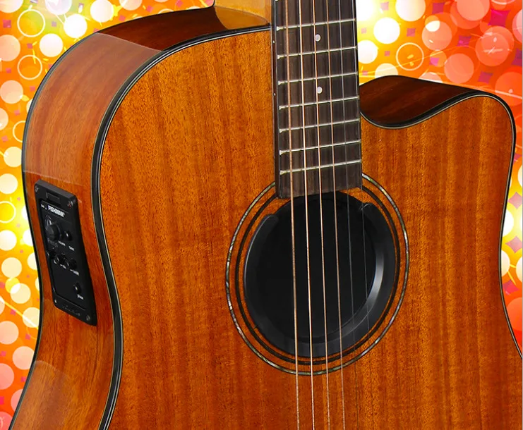 Guitar Sound Hole Cover Silicone Classic Buster Noise Reduction Accessories 2 Sizes