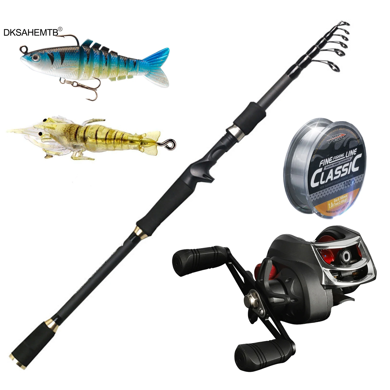 Combo Fishing Rod Fly Fly Fishing Rod Combo Set Fly Fish Combo Set Artificial Bait Rod
