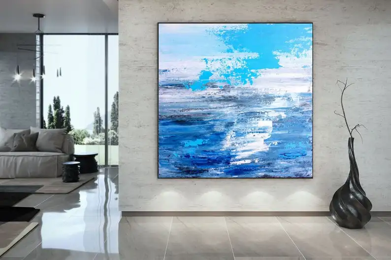 

Original Abstract Canvas Art,Large Abstract Canvas Art,modern oil canvas,acrylics paintings,colorful abstract Big oil painting