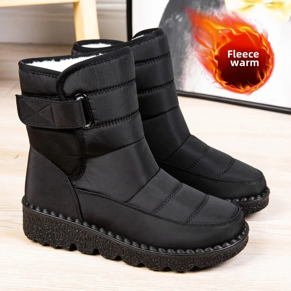 Hot Sale Ladies Shoes, Seasonal Women's Shoes, Women Snow Boots, Warm Shoes, Waterproof Shoes, Casual Shoes, Magic Tape Shoes, Women Boot, Winter Shoes