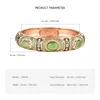 Enamel Bracelet For Women Bangle On Hand Hawaiian India Cloisonne African Jewelry Women's Hand Bracelets Bohemian Designer Gifts 6