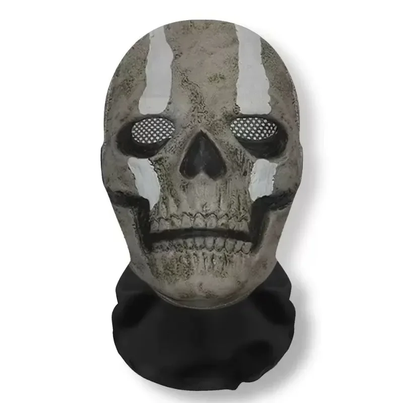 Realistic 3D Face Mask Cosplay Prop - Full Face Headwear