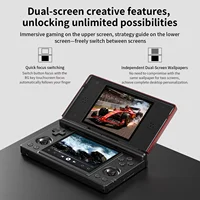 Anbernic – Console de jeu vidéo RG DS, double écran IPS de 4.0 pouces, Android 14, prise en charge de l'application double sur les écrans divisés et la puce de commutation Hall 5
