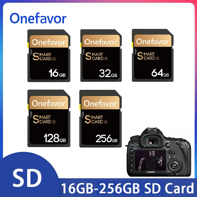 

Onefavor SD Card 16GB 32GB 64GB 128GB 256GB Professional SDHC Memory Card Professional SDHC Memory Card