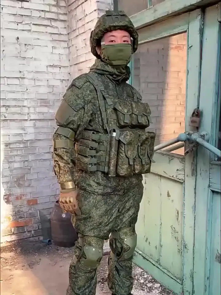 Tactical Air Soft Russian 6b46 with Integrated Defense Vest Set