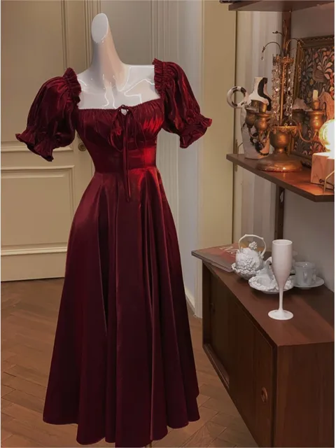 Vestido de Noite Clássico Francês para Ocasiões Especiais 5 Vestido de Noite Francês Vintage
