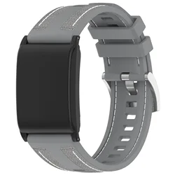 Stretchy Nylon Sport Watch Strap Bracelet - Versatile Replacement Band - WHOOP 4.0 3.0 (Grey)