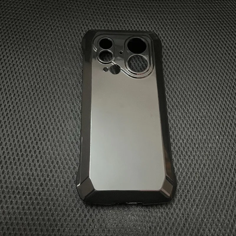 Blackview Oscal Pilot 6 케이스용 소프트 TPU 폰 케이스 BV Oscal Pilot6용 실리콘 백 커버 블랙 투명 소프트 쉘