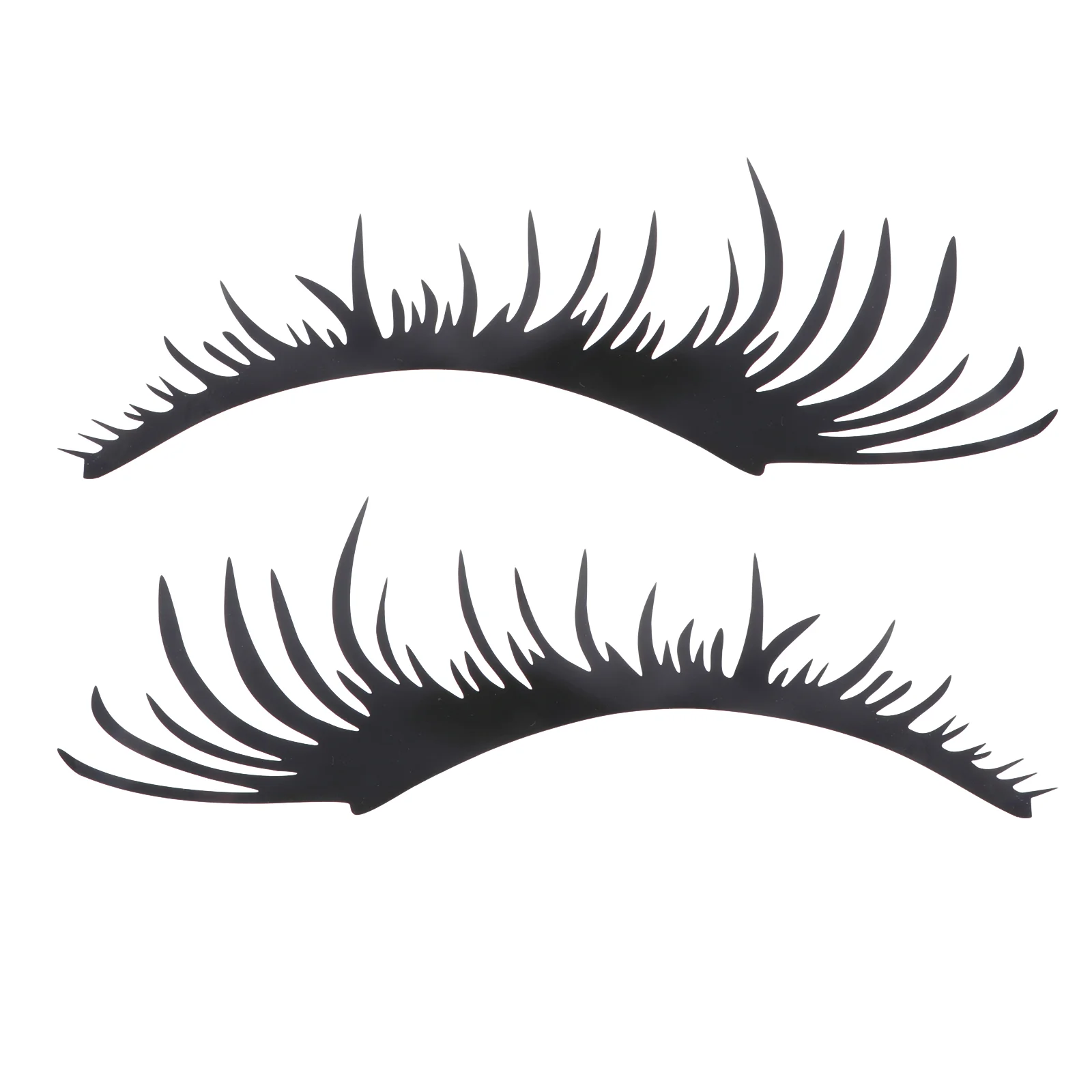 

Car Door Blocked Scratches Sticker Body Decoration Eyebrow Headlight Black Trim