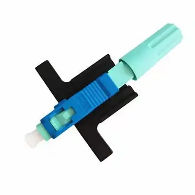 New SC APC UPC 58MM SM Single Mode Optical Connector FTTH Tool Cold Connector Tool SC UPC Fiber Quick Connector LX58