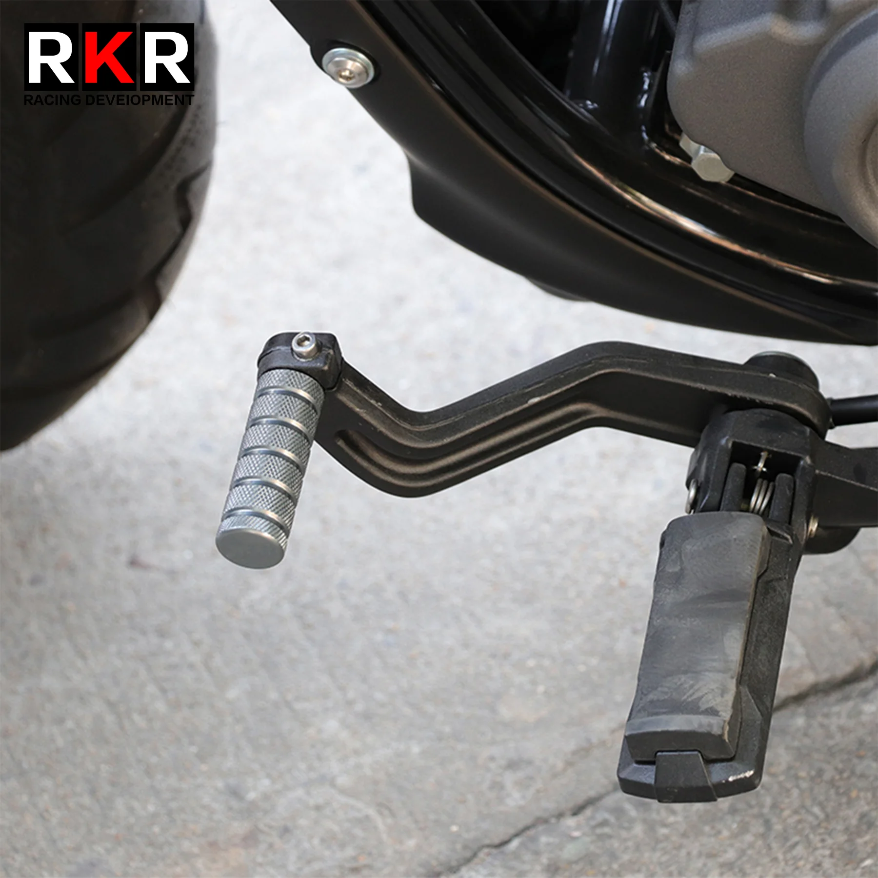 CNC Motorcycle Rear Foot Brake Pedal Enlarge Brake Peg Pad Extender for Keeway V Cruise125 BENDA BD300 ROCK 250 300 LFC700 BD450 Motorcycle Accessories Motorcycle Foot Pedals
