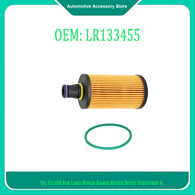 

LR133455 1Piece Oil Filter for Land Rover Range Rover Sport Discovery 4 Range Rover 2013 Spare Parts