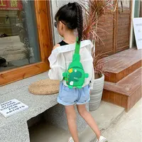 Cartoon Toddler Shoulder Bags Baby Outdoor Travel Backpack Children's Bags Unisex Cross-body Dinosaur Mini Chest Bag 3-6 Years 4