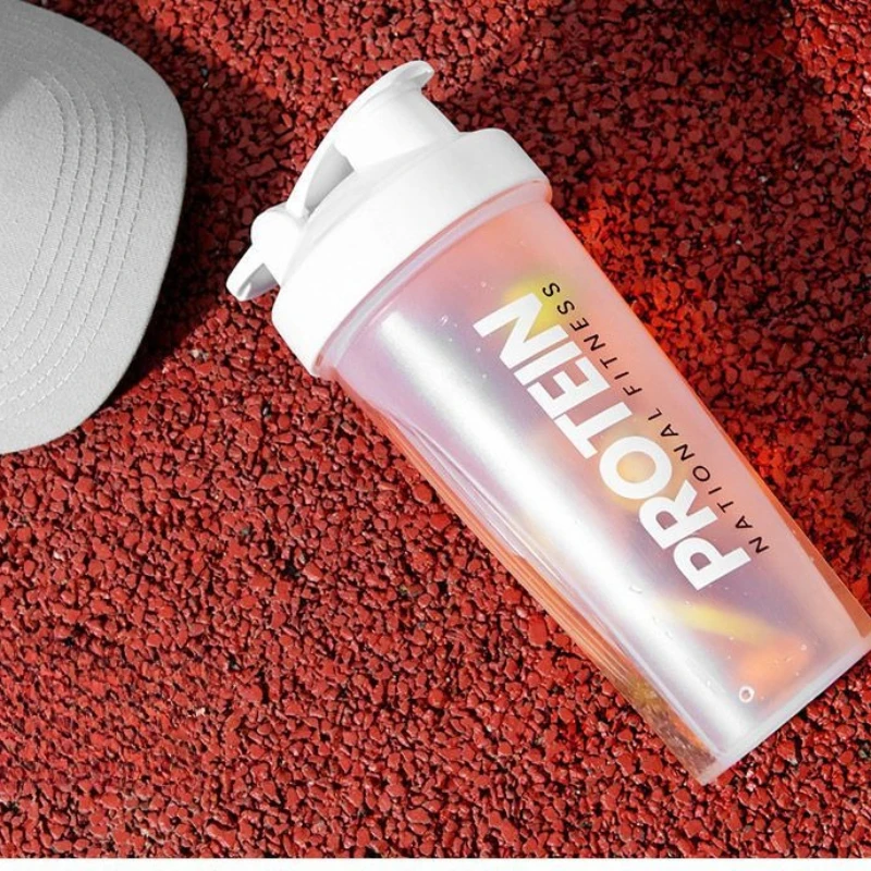 1 PC Meal Replacement Shaking Cup, Fitness Sports Water Cup, Milkshake Mixing Cup, Large Capacity Portable Graduated Cup