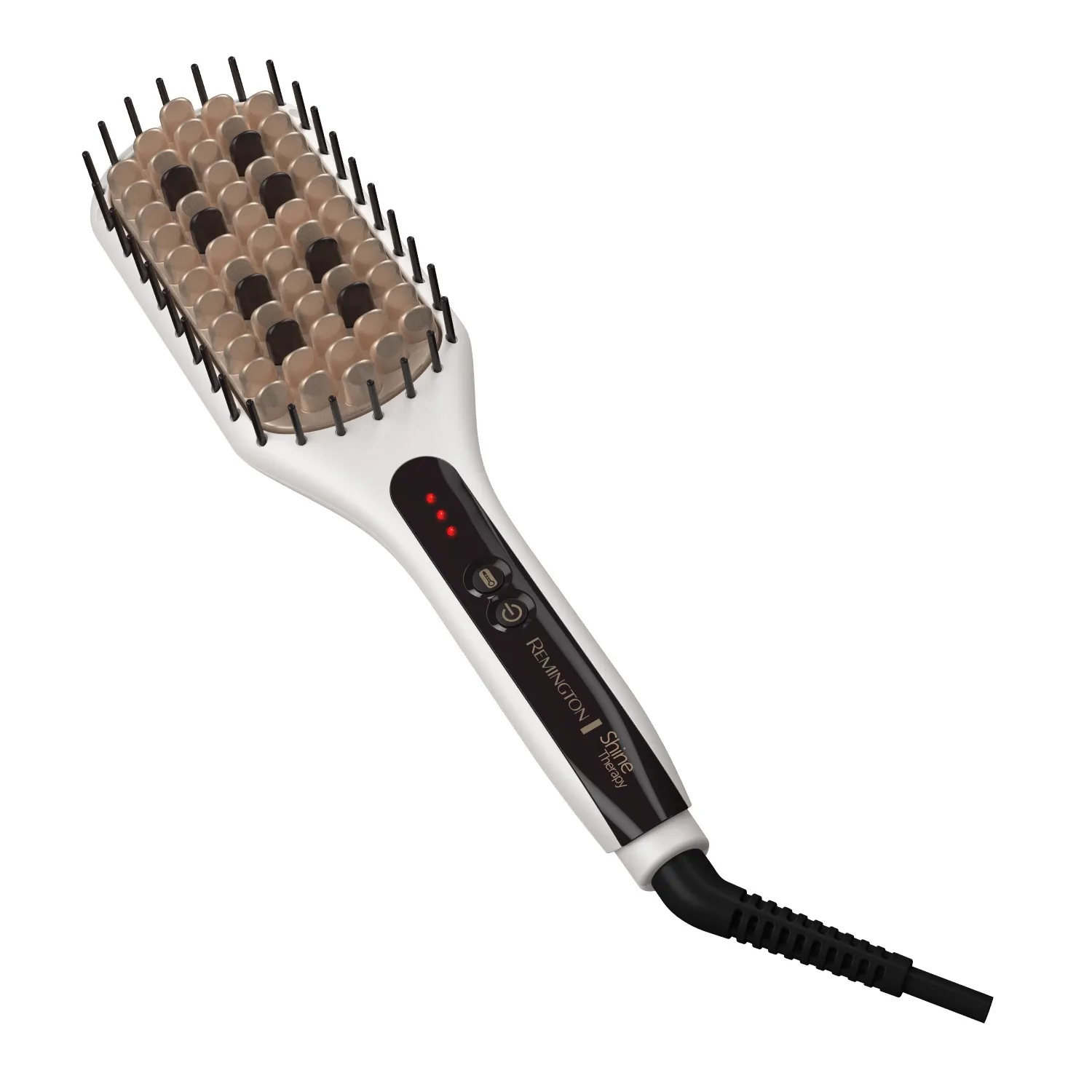 

Oil & Keratin Infused Straightening Brush Heated Styling Brush Paddle Brush