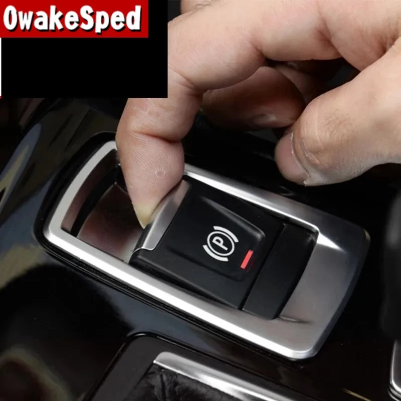 Accessori Auto Freno A Mano Elettronico P File Pulsante Copertura Freno A Mano Telaio Trim Per Bmw Serie 2 Active Tourer F45 F46 2015-2018