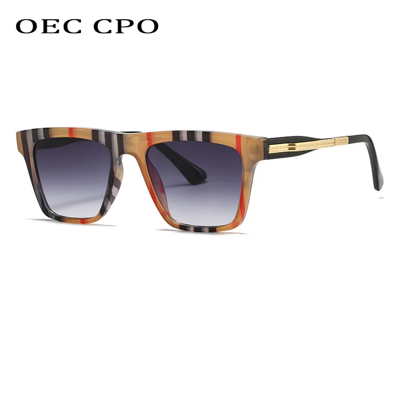 

Fashion Popular Square Sunglasses Women Brand Designer Printing Sun Glasses Female Trends Shades UV400 Men Retro Eyeglasses