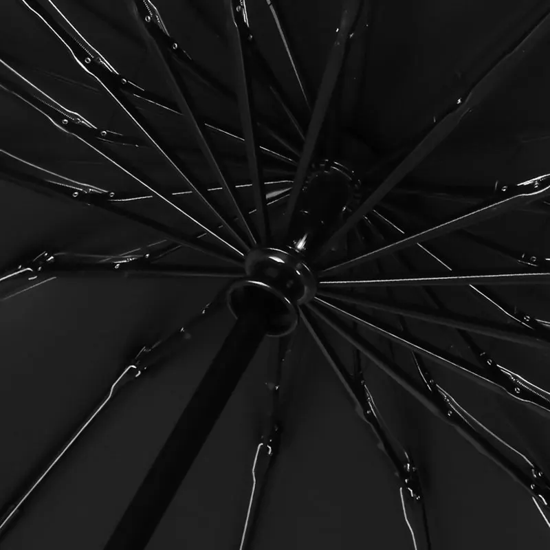 Folding Umbrella Automatic Umbrella Wind Resistant Umbrella Windproof Umbrella Reverse Folding Umbrella 16Ribs Men Women Umbrella Large Windproof Reflective Stripe Reverse Automatic Umbrellas Sun Rain Luxury Business Car Travel