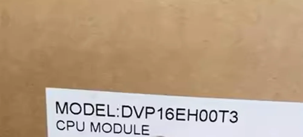 

Delta DVP16EH00T3 Programmable Logic Controller NPN 8DI 8DO Output Transistor