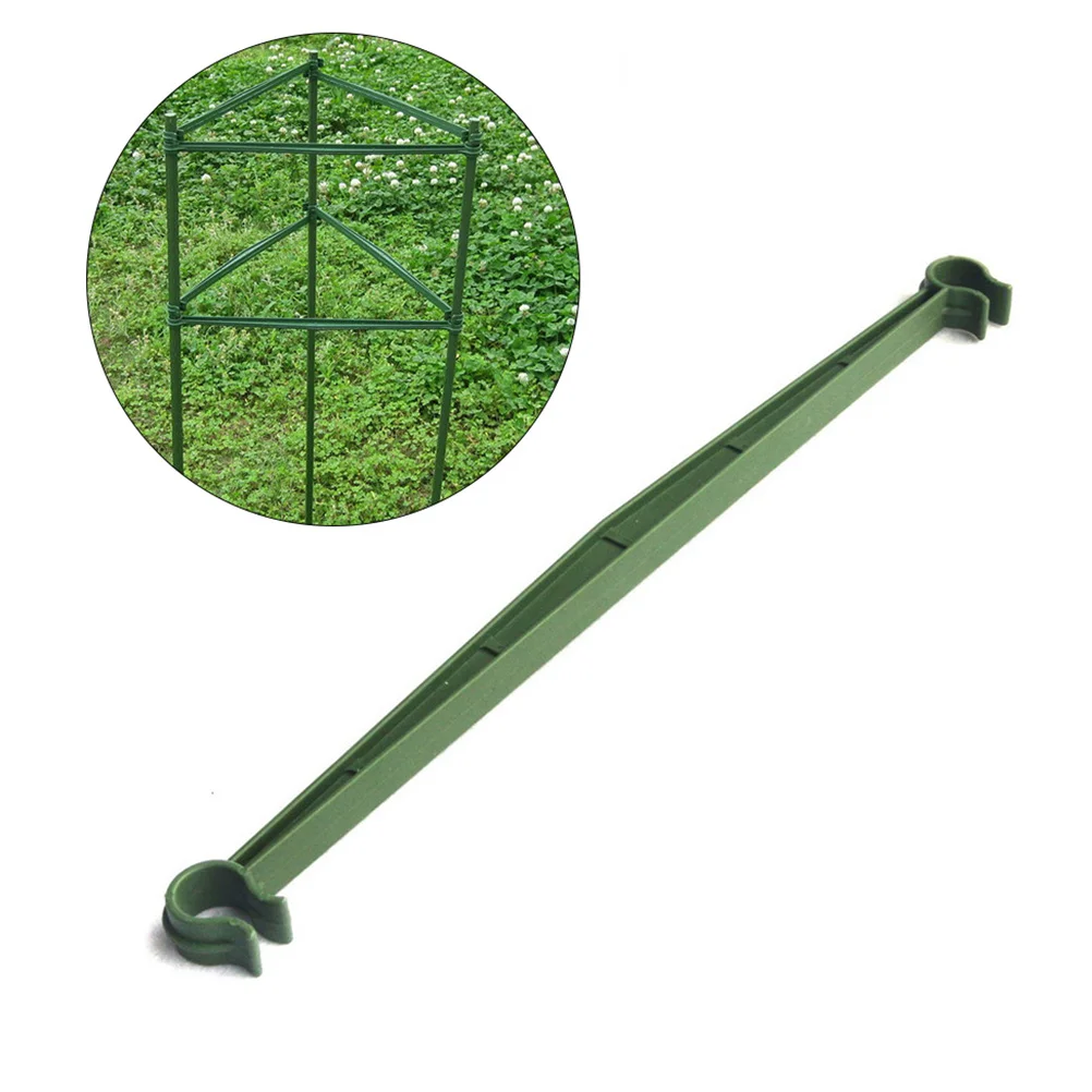 

24pcs Gardening Expandable Rods Plastic Connecting Rod Brackets for Cucumber Tomato Vine Plant (Extended Connecting Rod)