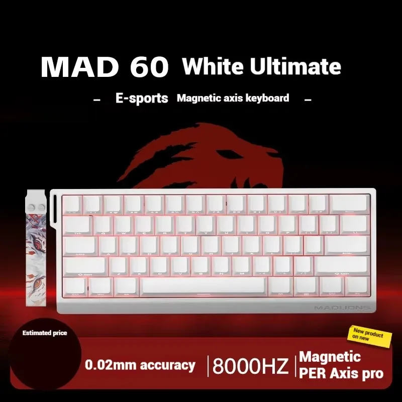 FGGMadlion Mad60 Mad68 He 8k Mechanical Keyboard Magnetic