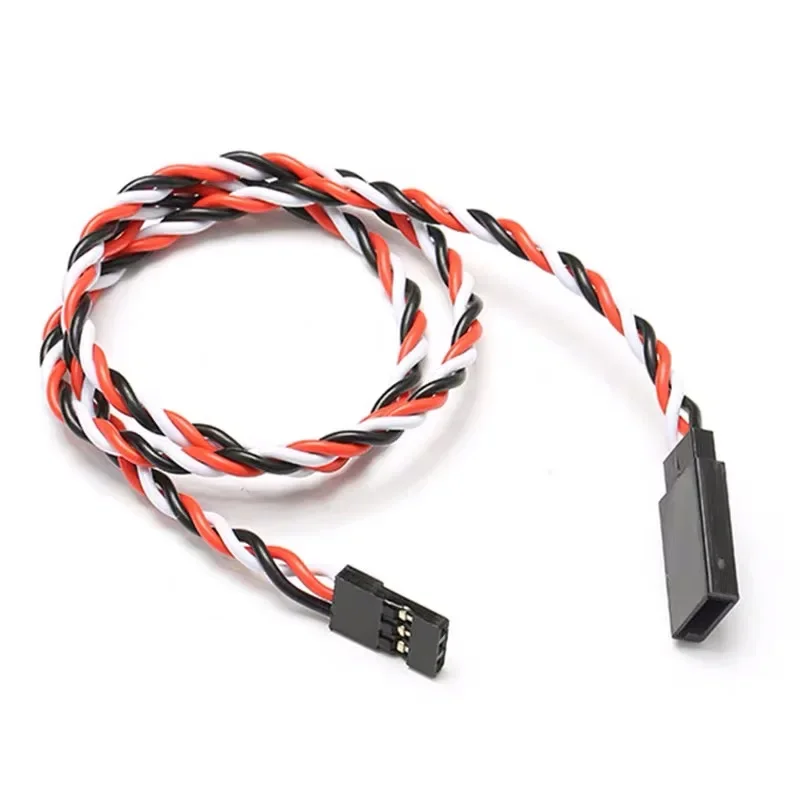 10Pcs 10/15/20/30/50/100cm Anti-interference Servo Extension Cable 30/60 Core For RC Servo Futaba JR Helicopter Drone Car Parts 4