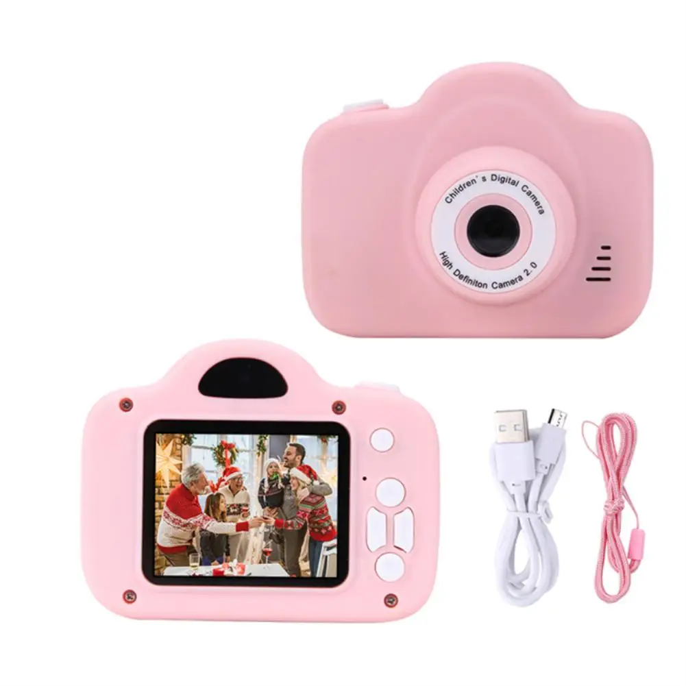 

Children's Camera Waterproof 1080P HD Screen Camera Video Toy 20 Million Pixel Kids Cartoon Cute Camera Outdoor Photography Toy