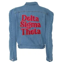 Chenille Greek Letter Patches for Zeta Phi Beta, Sigma Gamma Rho & Delta Sigma Theta | Varsity Jacket Embellishments - Image 6