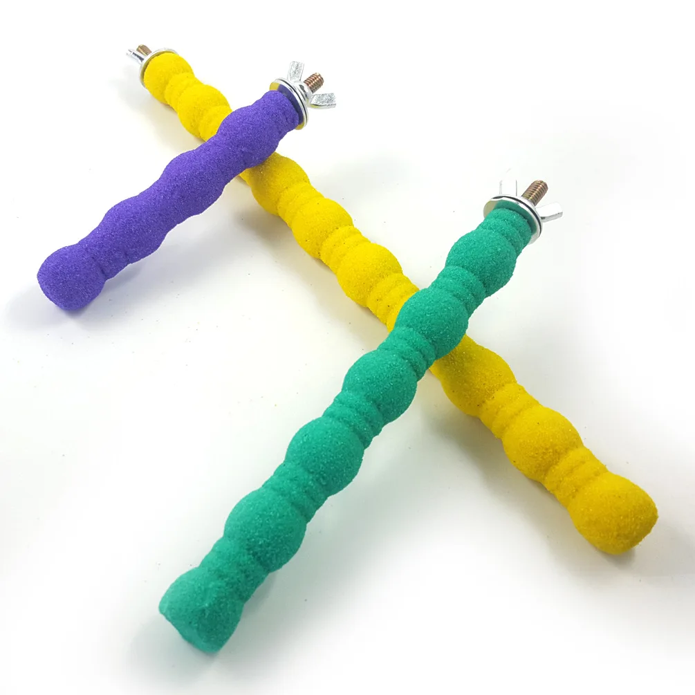

Bird Grinding Claw Stick, Parrot Standing Pole,Bird Supplies,Tooth Grinding Stick, Toy Grinding Claw Stick, Sanded Standing Pole