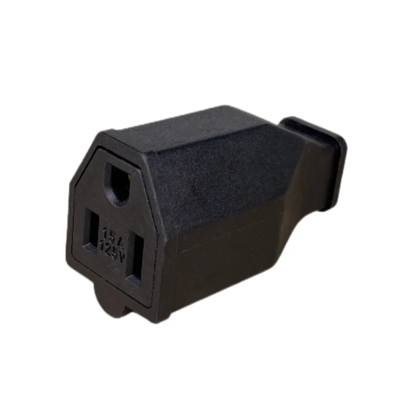 Plug adapter US American 3 Pins Industrial AC Electrical Power Rewireable Male Wire Socket Outlet Extension Cord