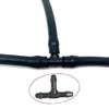 Windshield Washer Tube Connector Joiner T Piece Straight 3 Way Y Piece Air Fuel Water Gasoline Cleaner Washer Nozzle Hose 18Pcs 3