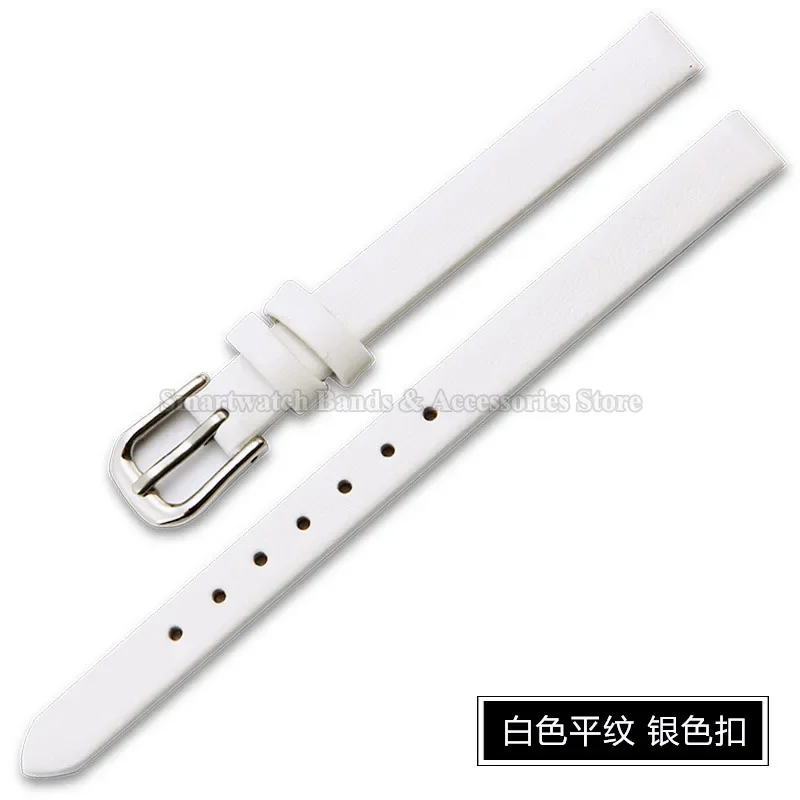 Genuine Leather Ultra-Thin Wristband with Pin Buckle - Universal Fit