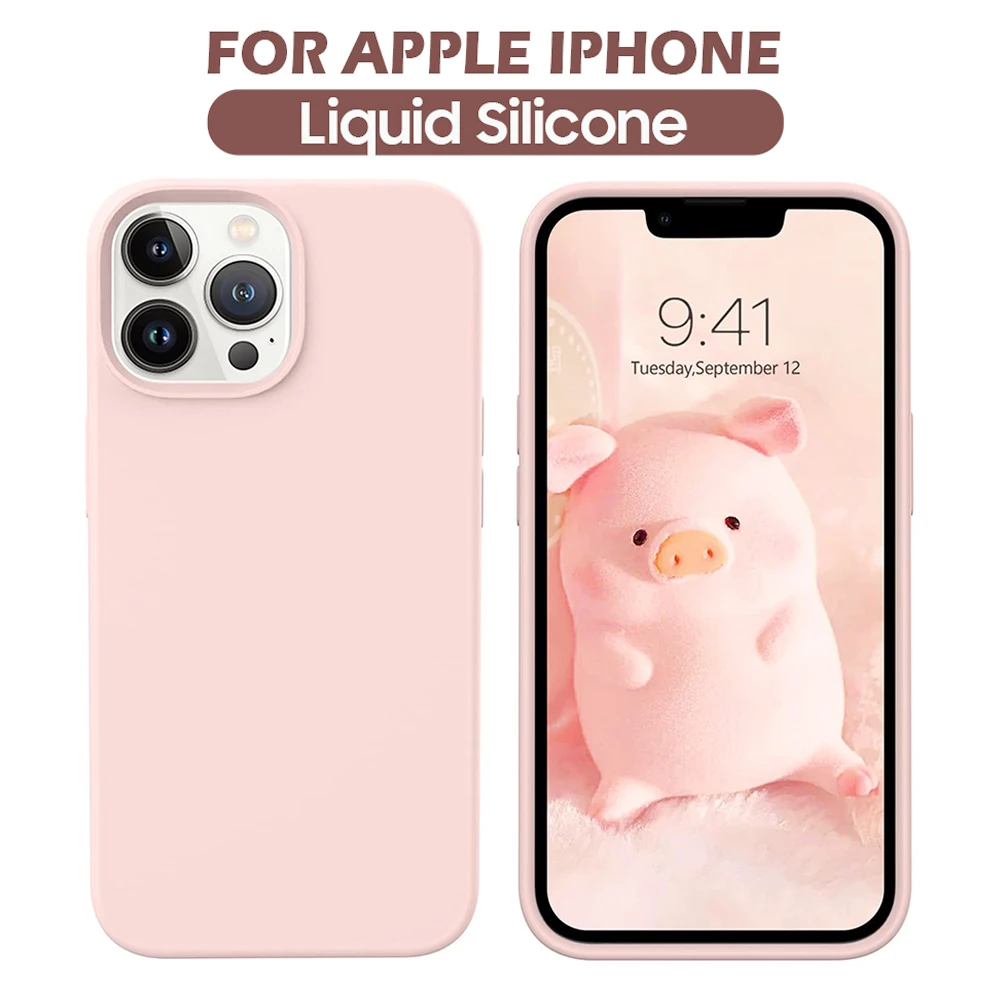 

Силиконовый чехол для iPhone 13 13 Pro Max 13 Mini